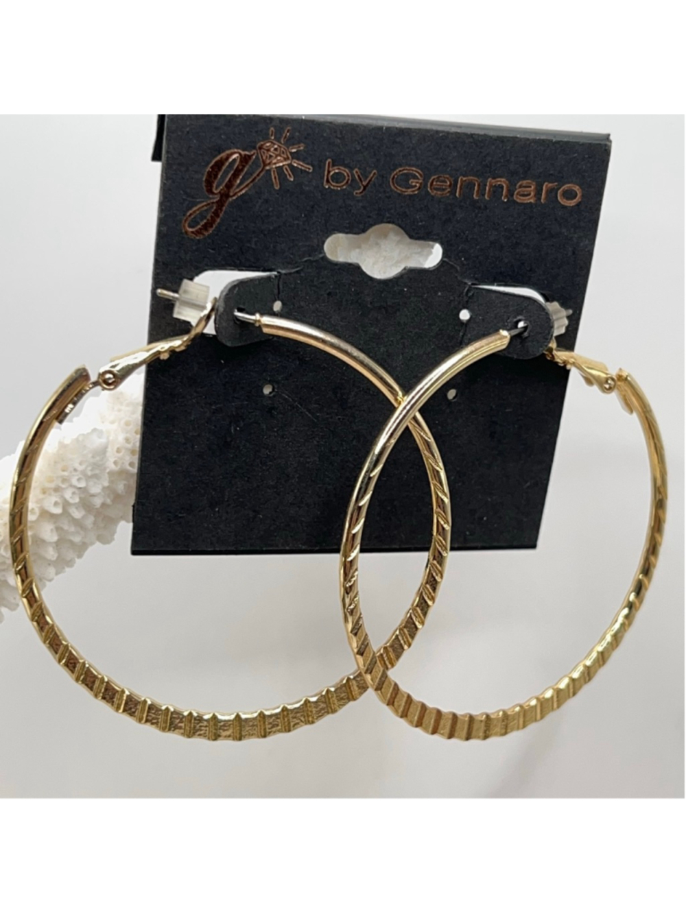 Gennaro gold hoop earrings